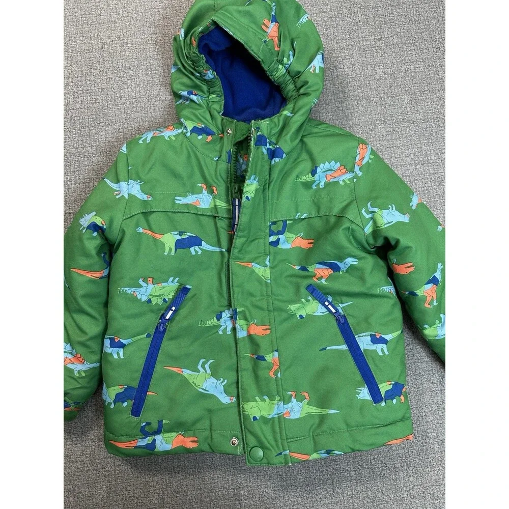 CAT & JACK TODDLER BOYS' DINO 3-IN-1 JACKET Size 3T